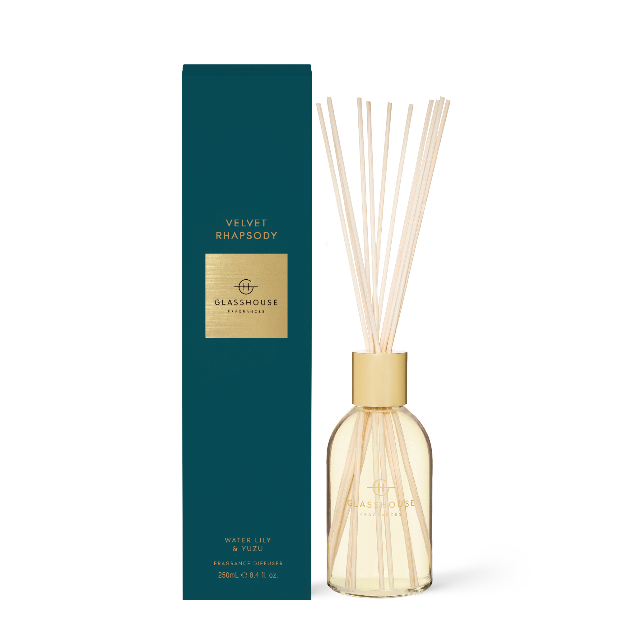 Glasshouse Fragrances Velvet Rhapsody 8.4 fl. oz. Fragrance Diffuser - Just Fabulous Palm Springs