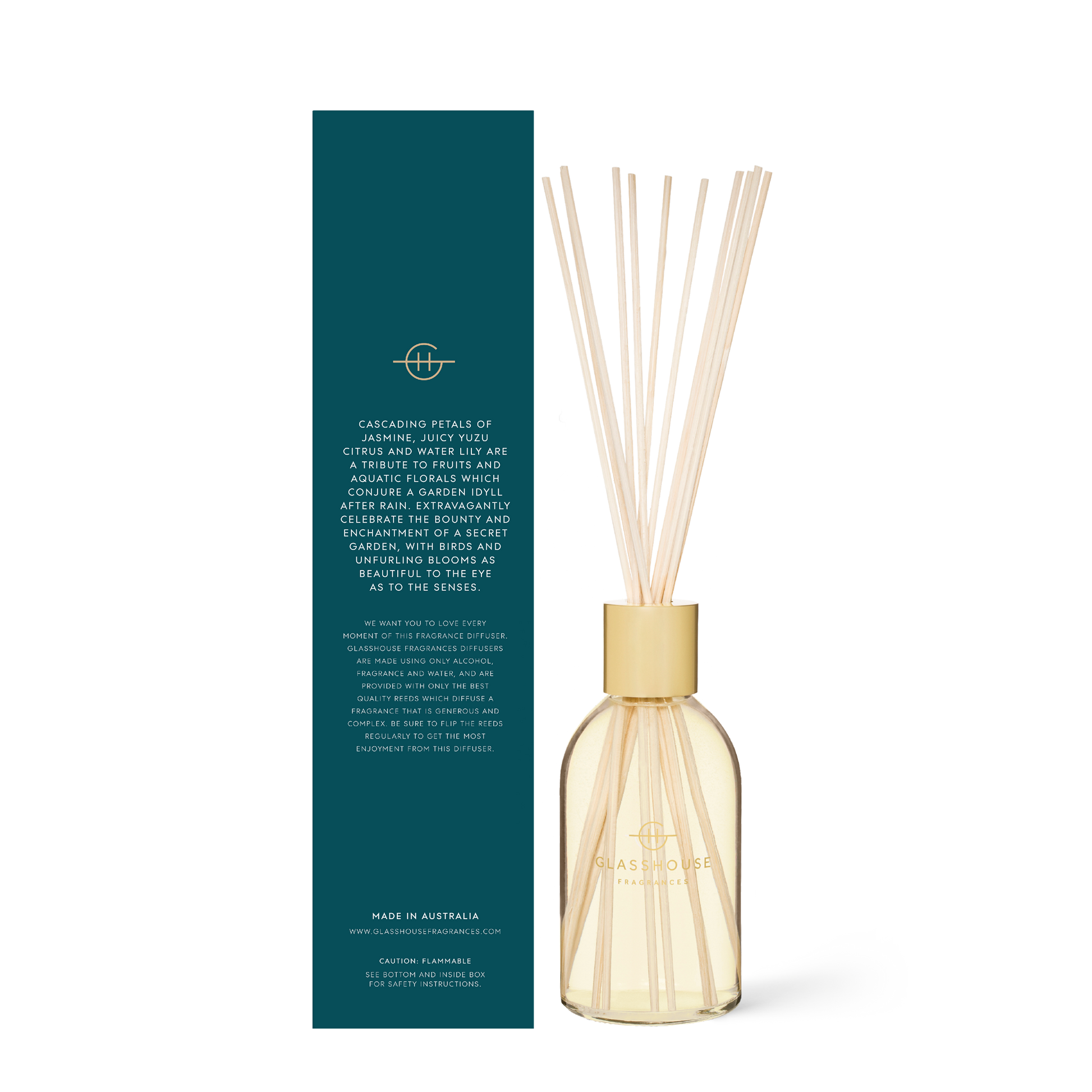 Glasshouse Fragrances Velvet Rhapsody 8.4 fl. oz. Fragrance Diffuser - Just Fabulous Palm Springs