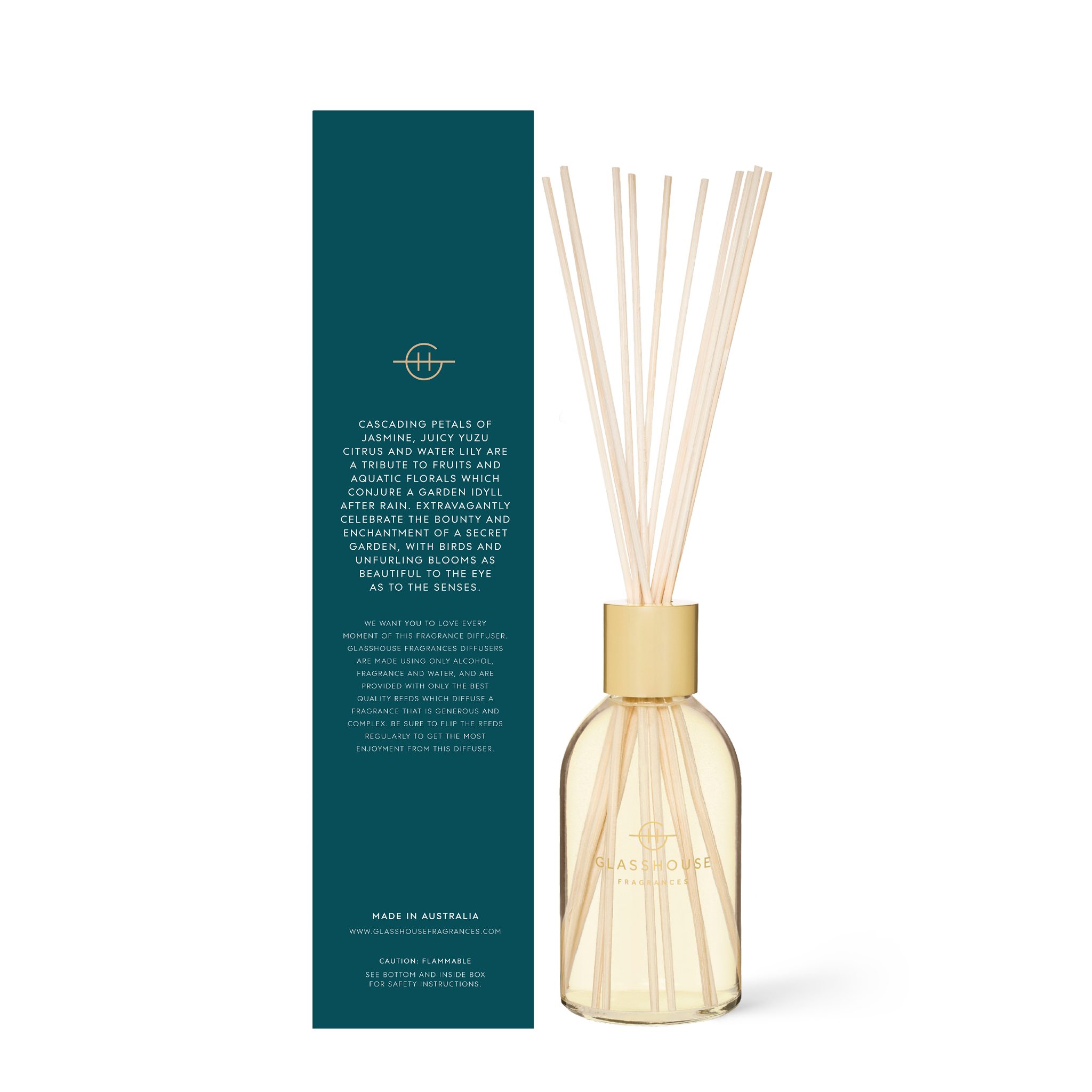 Glasshouse Fragrances Velvet Rhapsody 8.4 fl. oz. Fragrance Diffuser - Just Fabulous Palm Springs