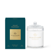 Glasshouse Fragrances Velvet Rhapsody 13.4 oz Triple Scented Candle - Just Fabulous Palm Springs