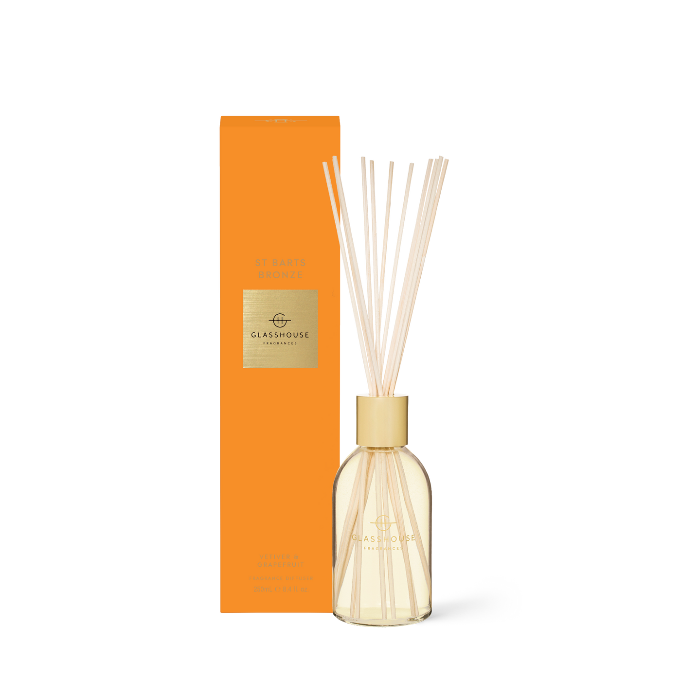 Glasshouse Fragrances St Barts Bronze 8.4 fl. oz. Fragrance Diffuser