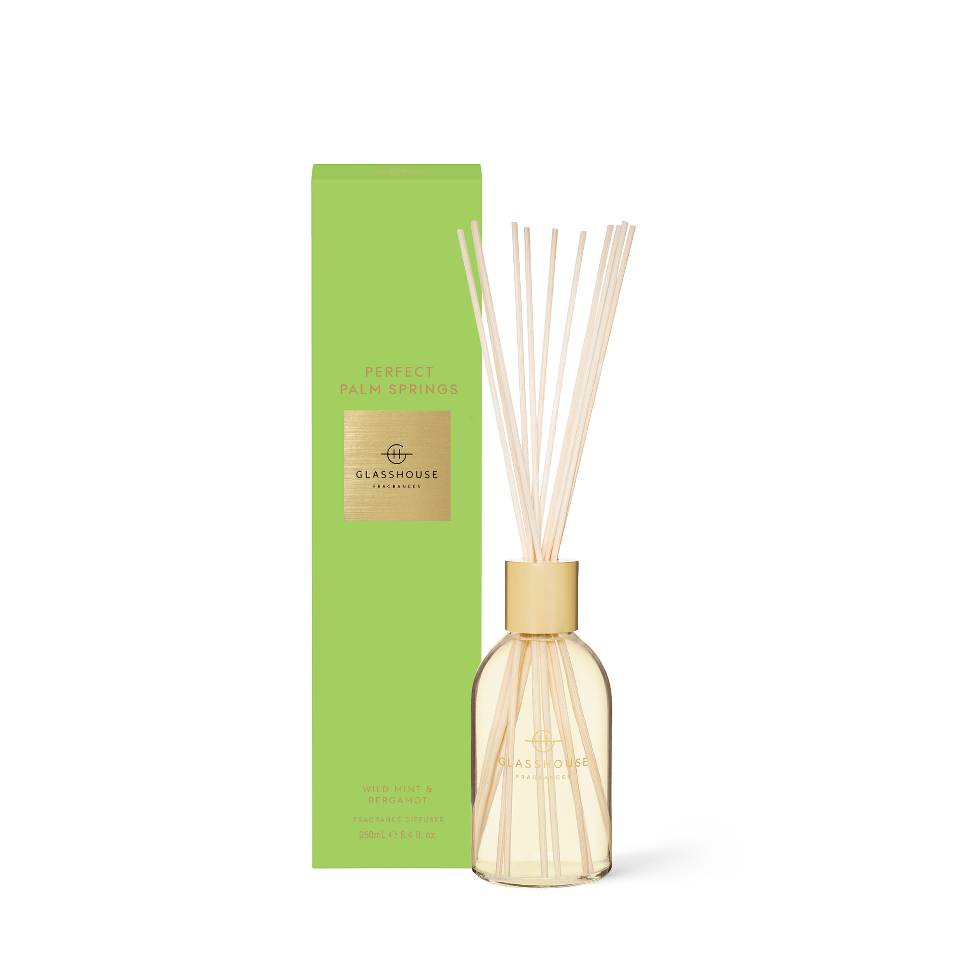 Glasshouse Fragrances Perfect Palm Springs 8.4 fl. oz. Fragrance Diffuser - Just Fabulous Palm Springs