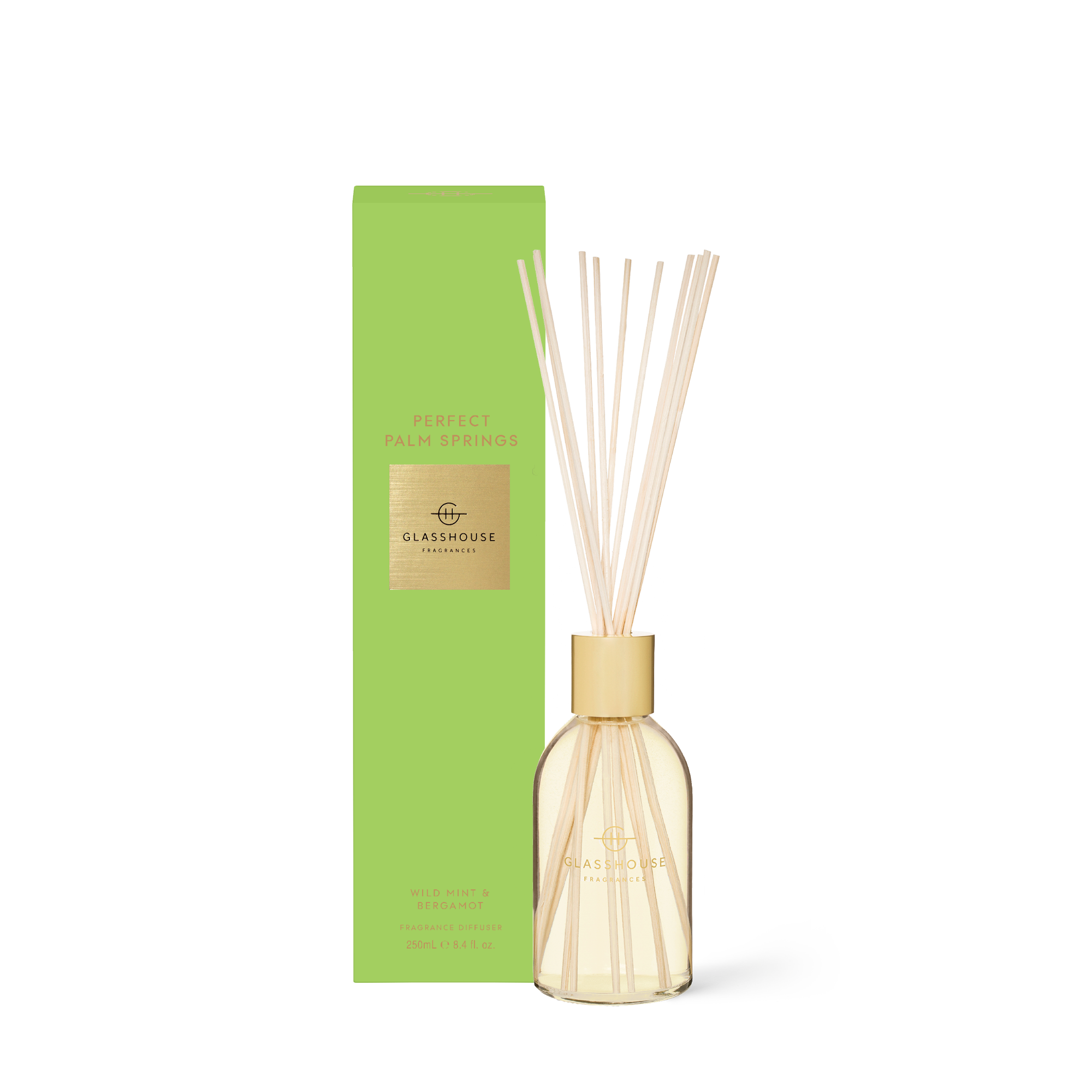 Glasshouse Fragrances Perfect Palm Springs 8.4 fl. oz. Fragrance Diffuser - Just Fabulous Palm Springs