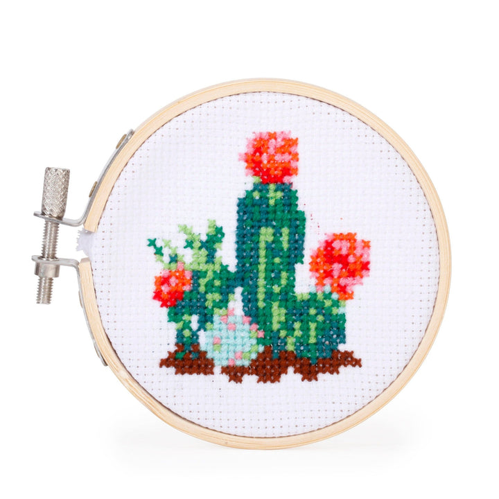 Cactus Cross Stitch Embroidery Set