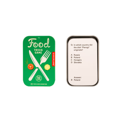 Food Trivia Game