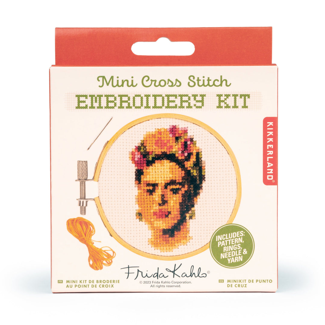 Frida Mini Cross Stitch Embroidery Set