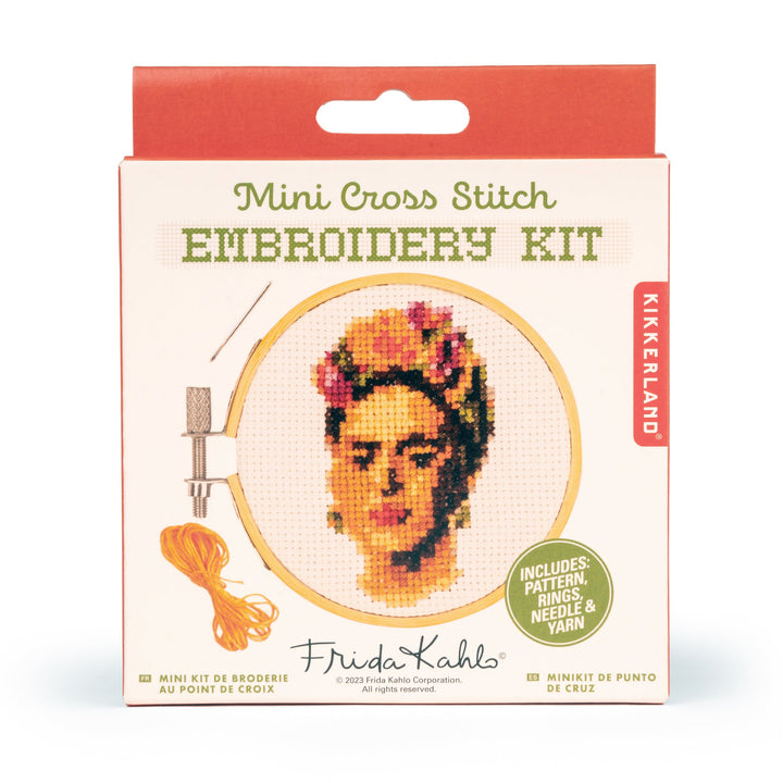 Frida Mini Cross Stitch Embroidery Set