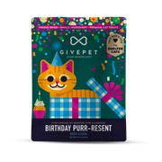 Birthday Purr-resent Freeze-Dried Cat Treats