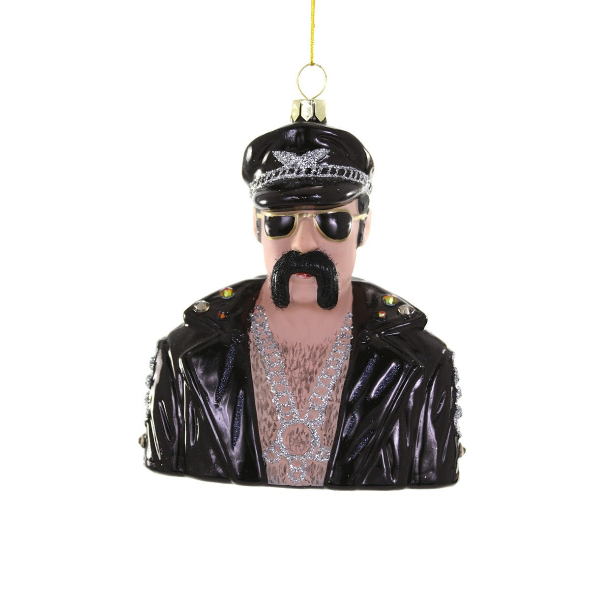 Leather Man Ornament