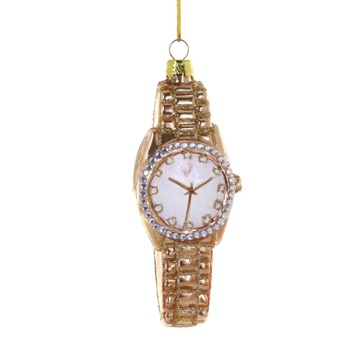 Luxury Gold Watch Ornament