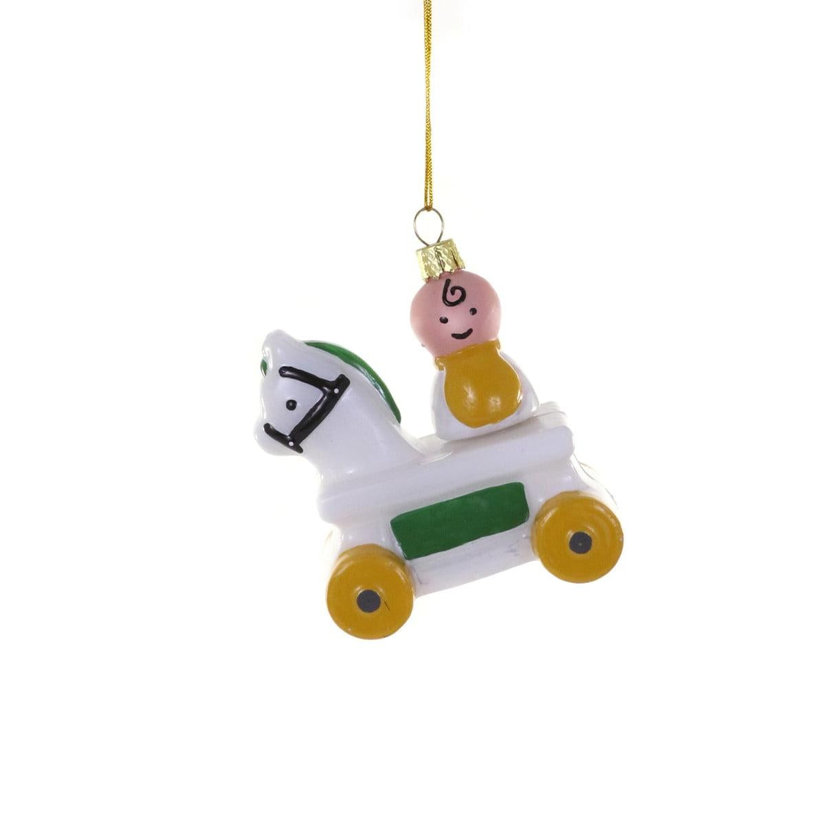 Peg People Baby Ornament