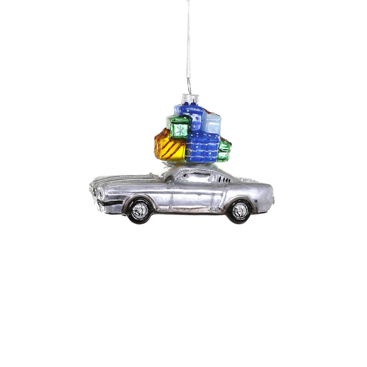 A Sporty Holiday Delivery Ornament