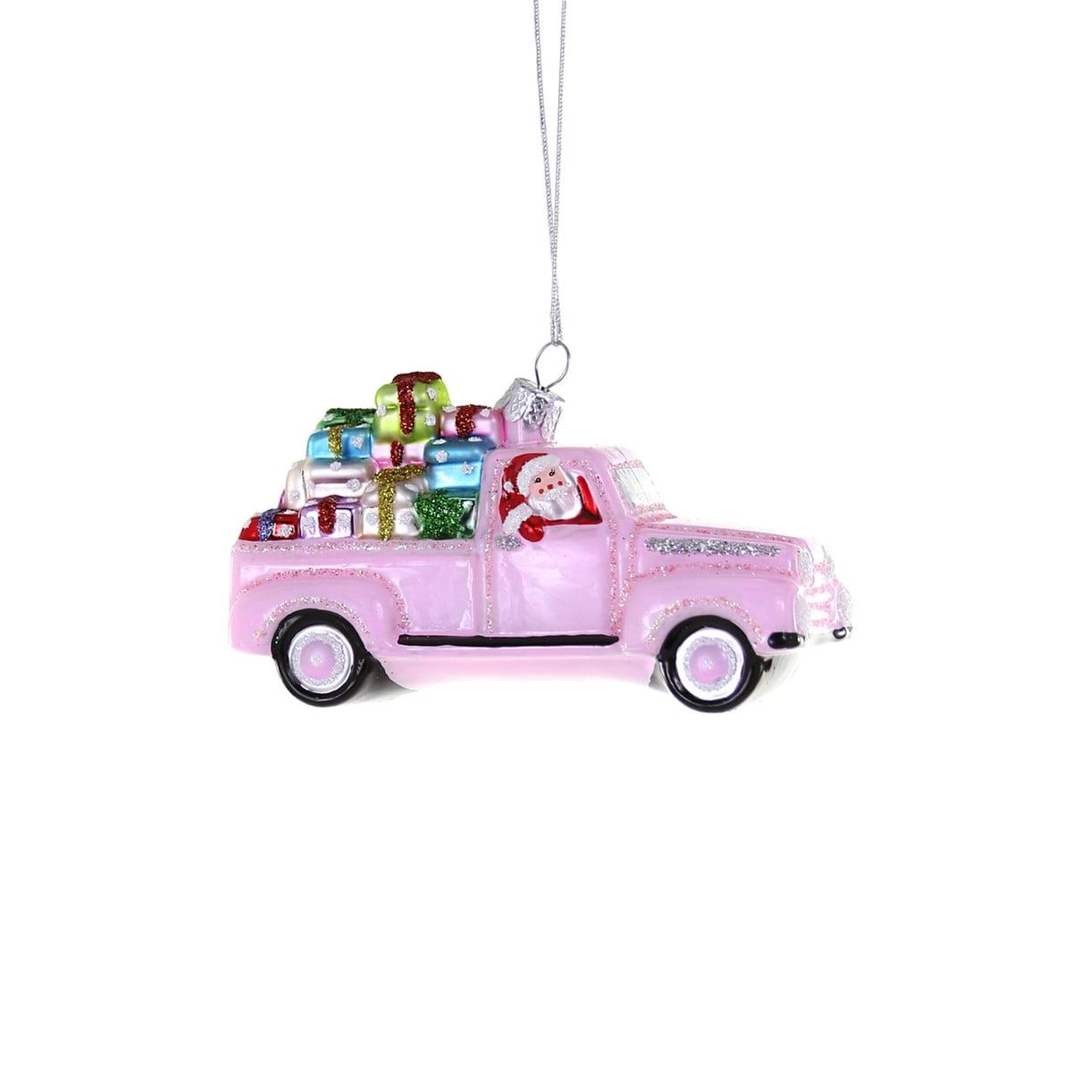 Holly Jolly Delivery Ornament