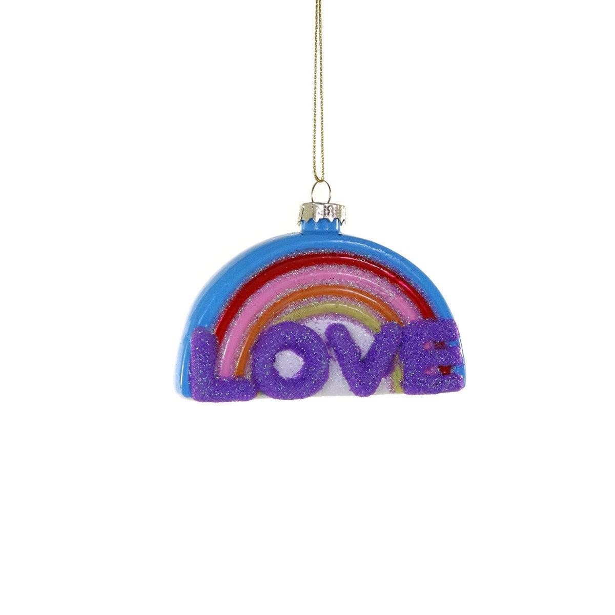 Love Rainbow Ornament