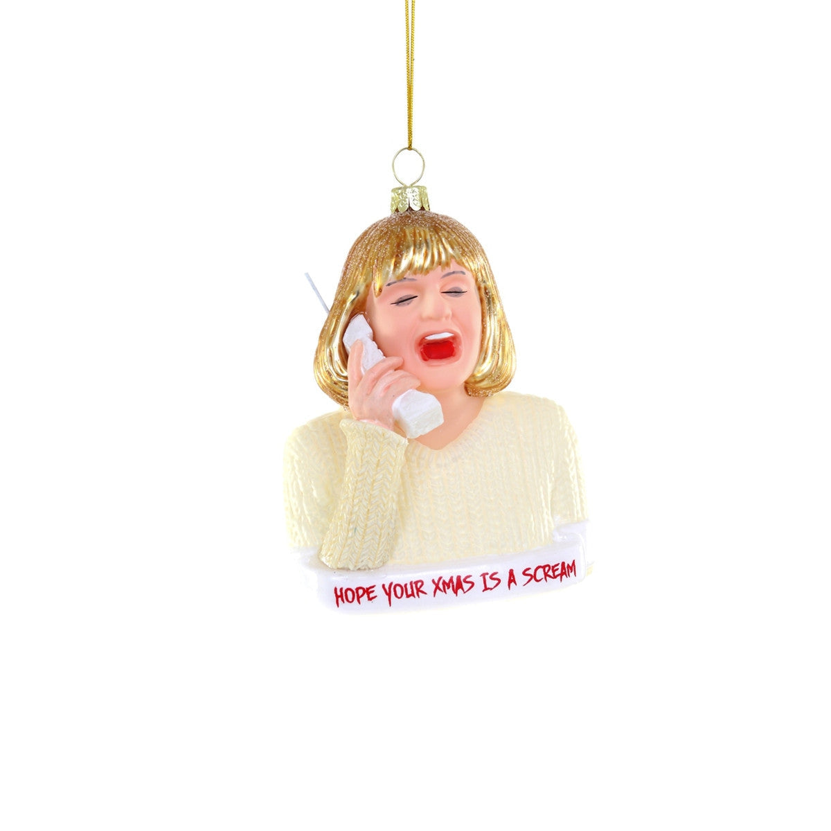 Hope Your Christmas Is a Scream Ornament