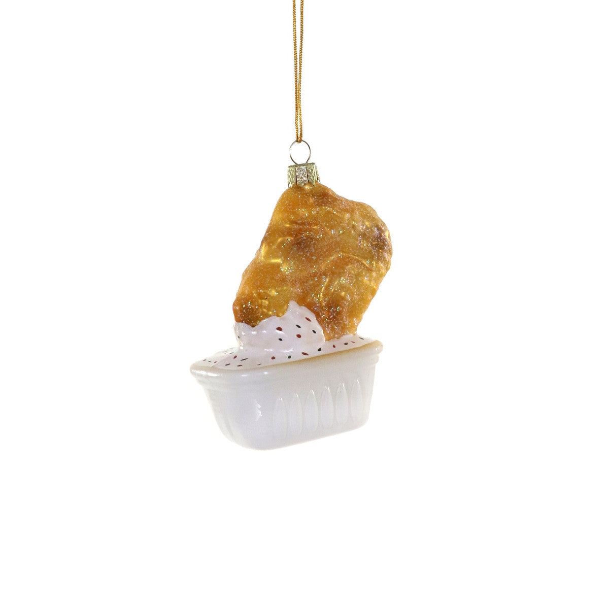 Chicken Nugget With Dipping Sauce Ornament - Ranch