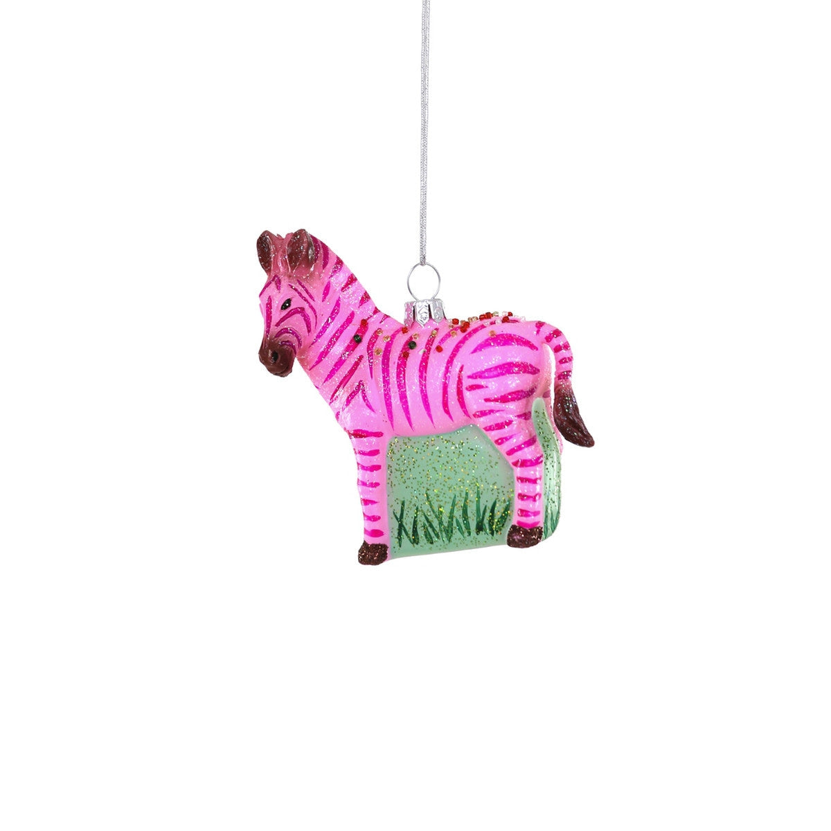 Enchanted Zebra Ornament