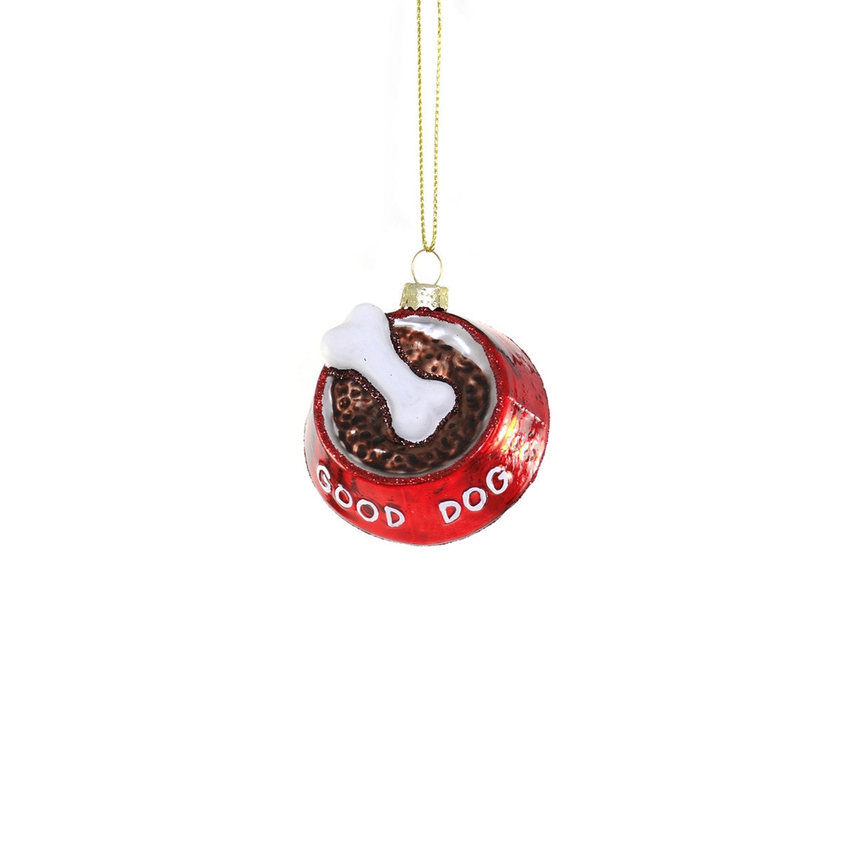 Good Dog Food Bowl Ornament