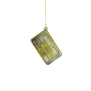 Gold Card Ornament