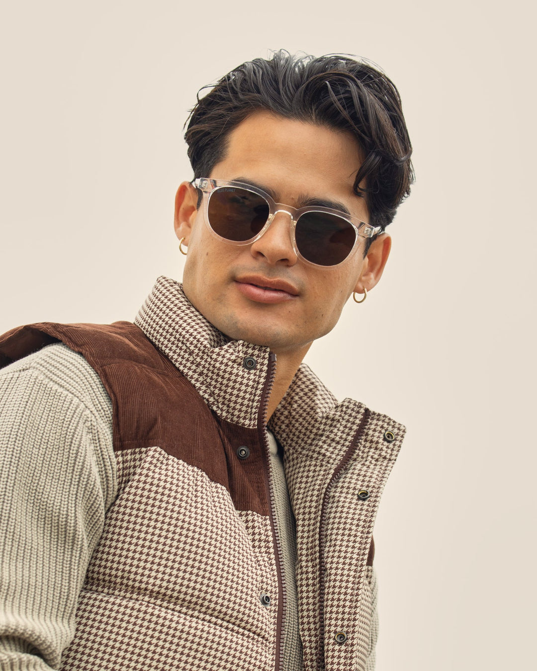 Gram Polarized Sunglasses - Clear