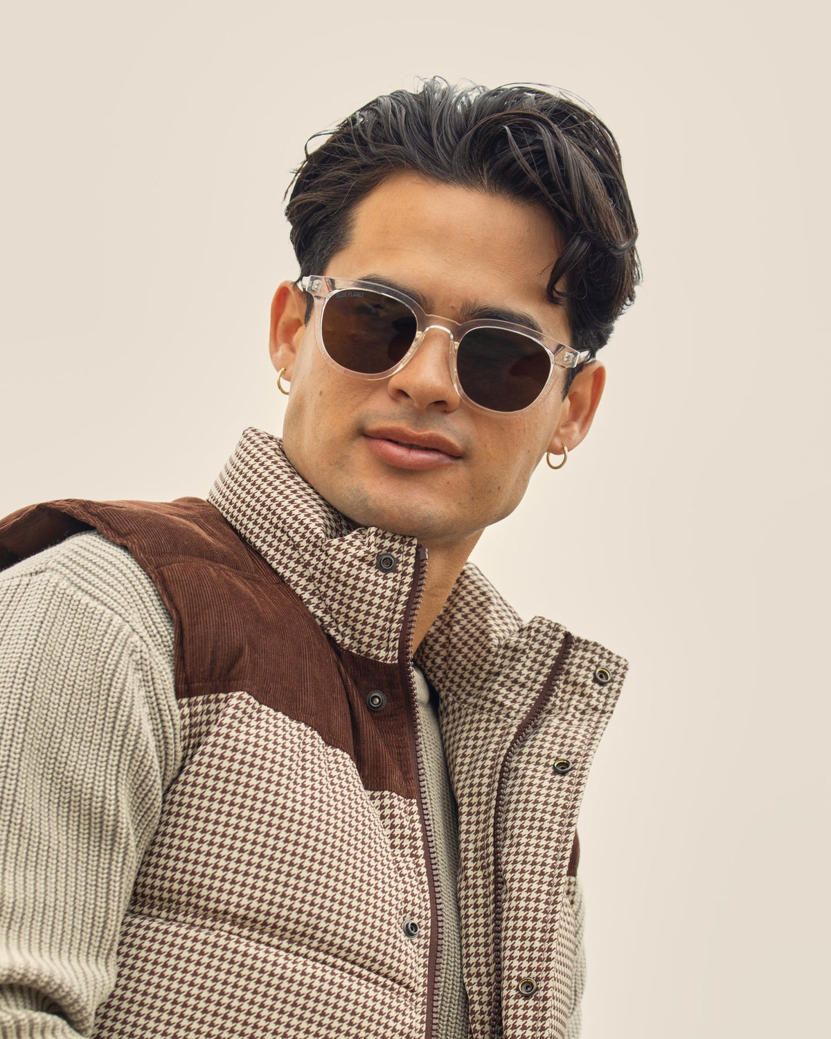 Gram Polarized Sunglasses - Clear