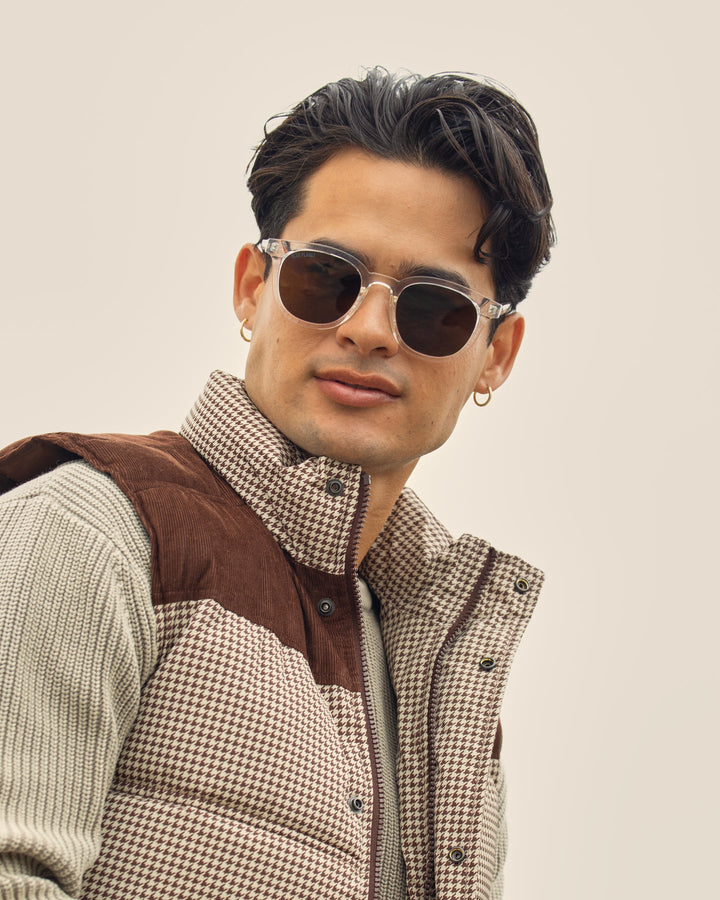 Gram Polarized Sunglasses - Clear
