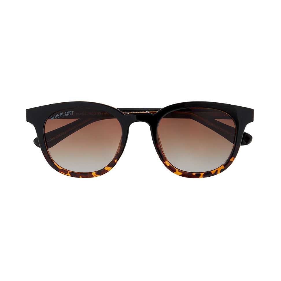 Gram Polarized Sunglasses - Onyx To Walnut Tortoise Fade