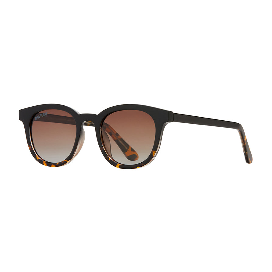Gram Polarized Sunglasses - Onyx To Walnut Tortoise Fade