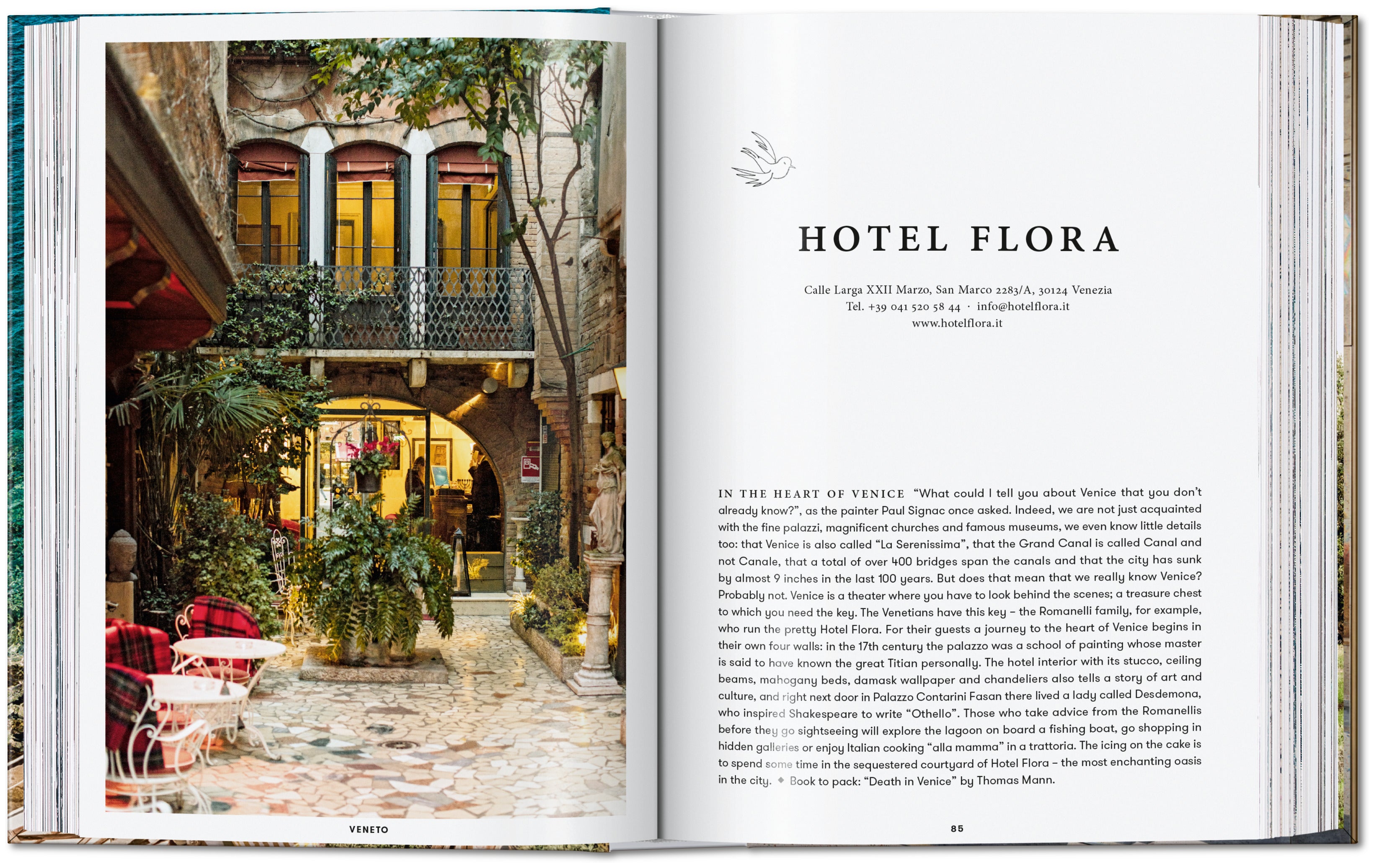 45th Anniversary: Great Escapes Italy. The Hotel Book.