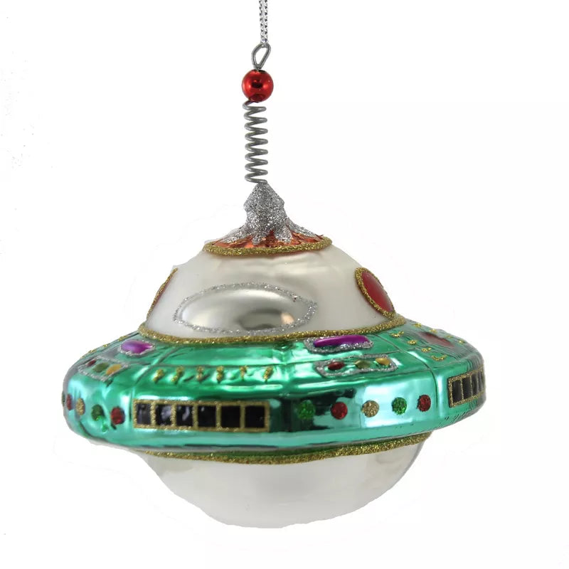 UFO Ornament - Blue