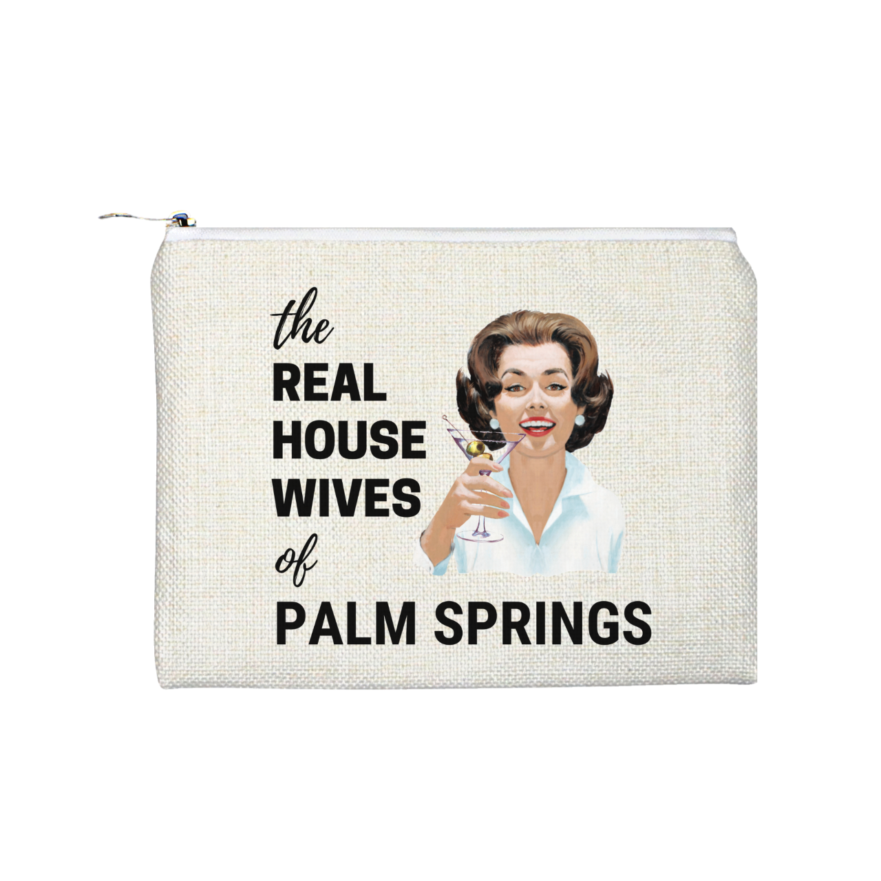 The Real Housewives Of Palm Springs Diva With Martini Accessory Bag