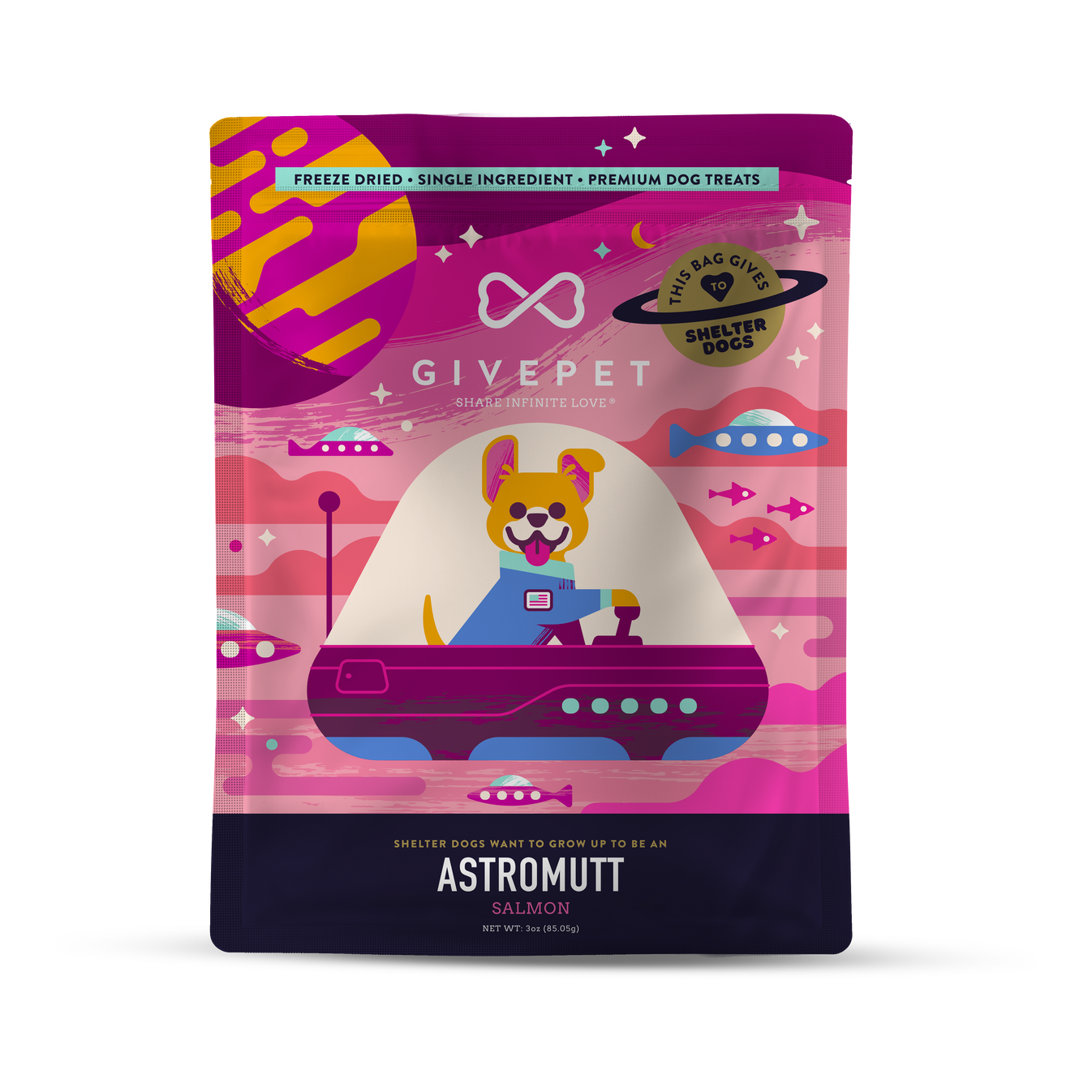 Astromutt Freeze-Dried Dog Treats