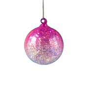 Glitter Ombre Ball - Hot Pink