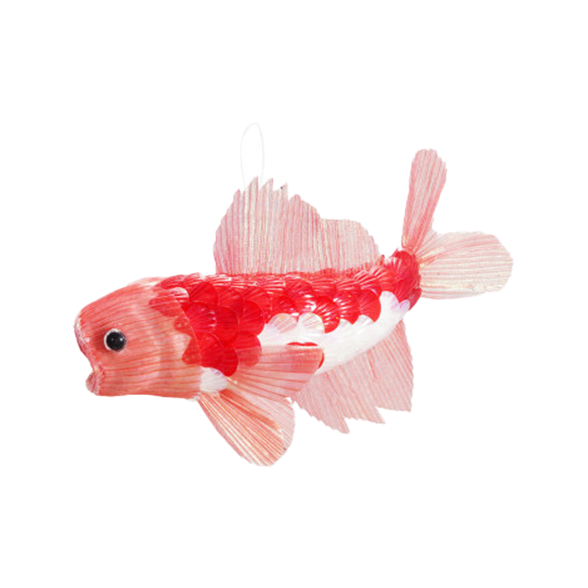 Glitter Fish Ornament - Koi