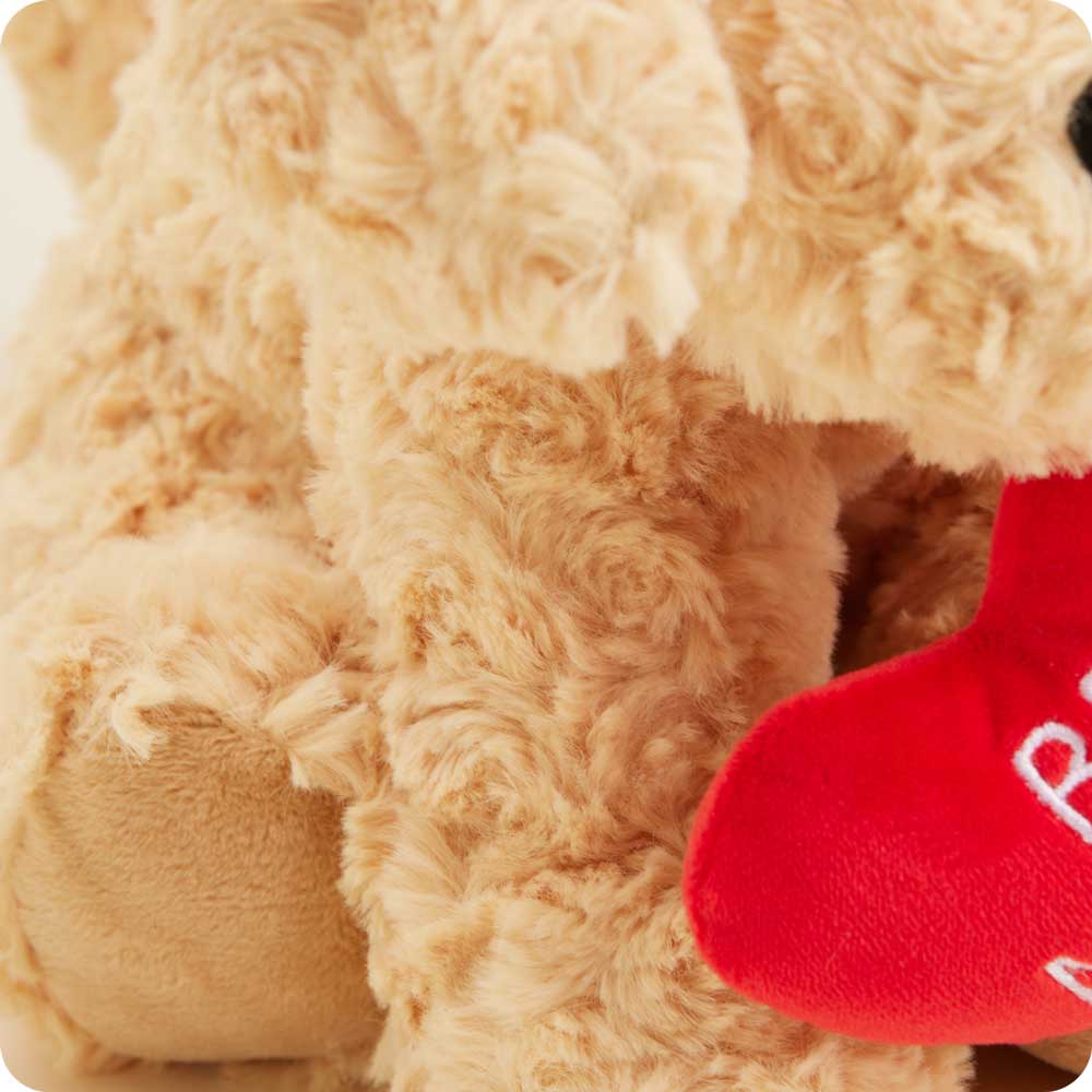 Be Mine Golden Dog 13" Warmies Plush - Just Fabulous Palm Springs