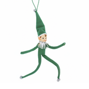 Elf Ornament - Green