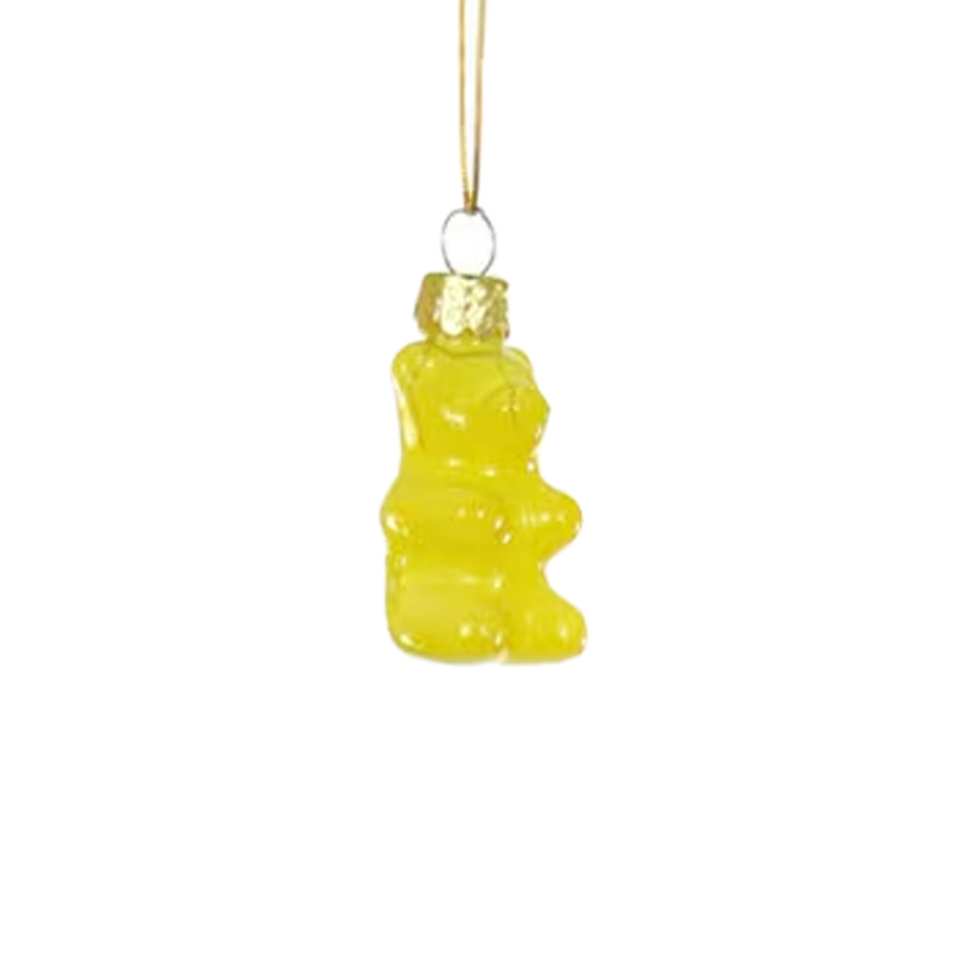 Rainbow Gummy Bear Ornament - Canary