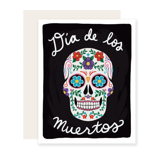 Dia De Los Muertos Holiday Card