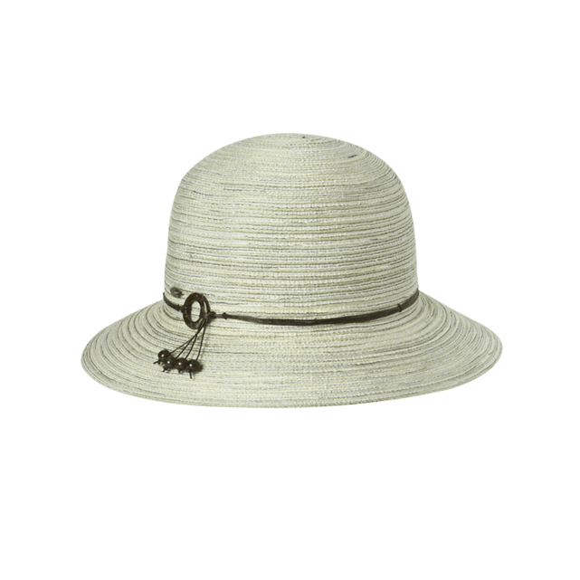 Short Brimmed Hat - Sophia - Green