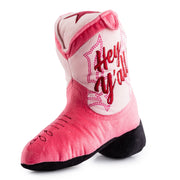 Pink Cowgirl Boot Pet Toy