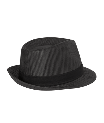 Fedora Hat -Arlo - Black - Large