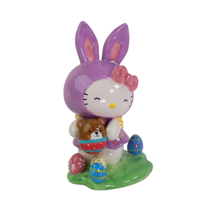 Hello Kitty And Bunny Figurine