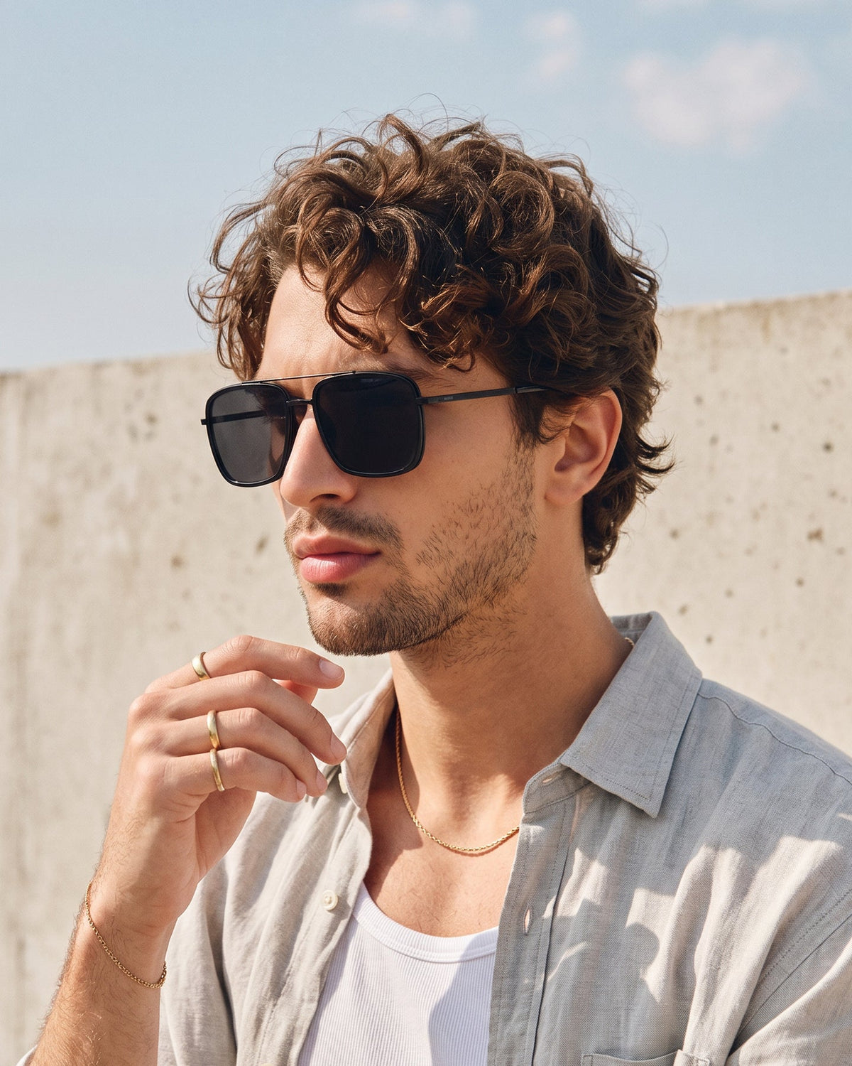 Holden Polarized Sunglasses - Matte Onyx