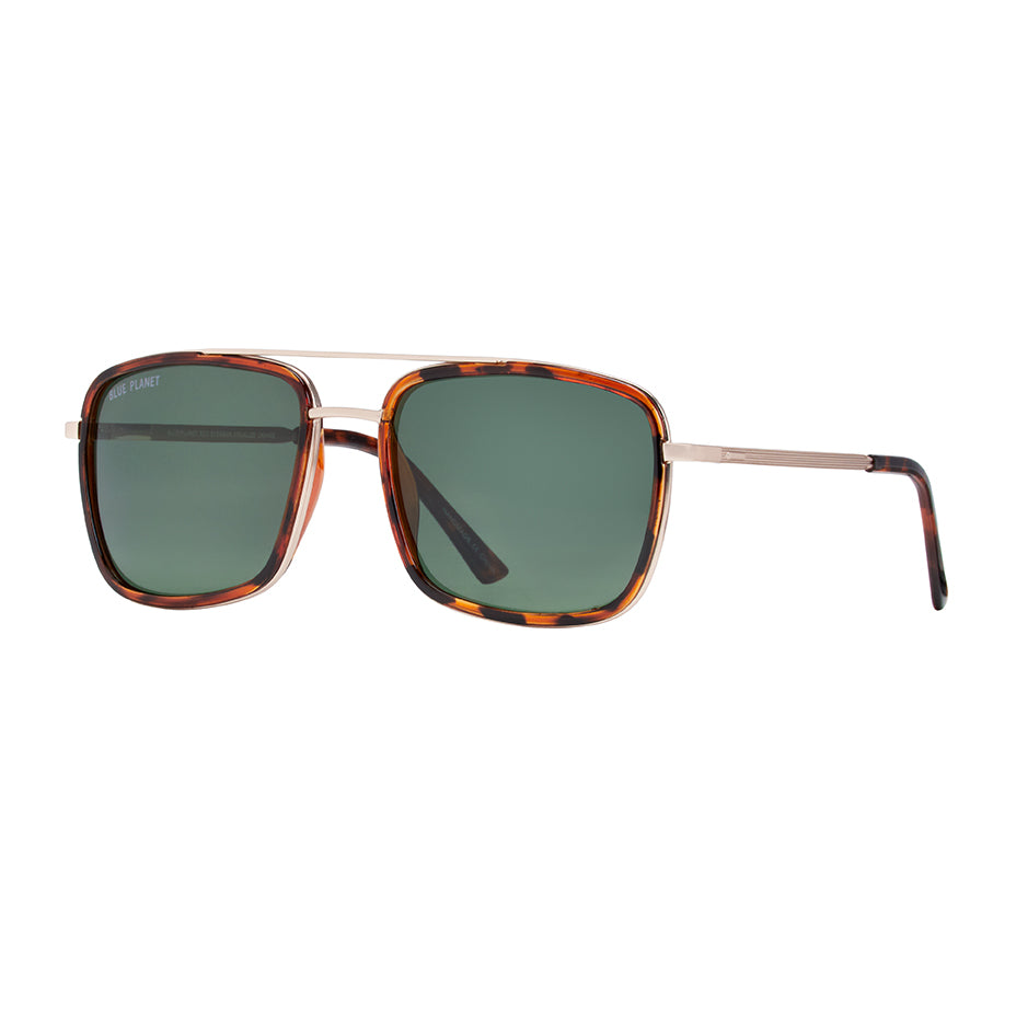 Holden Polarized Sunglasses - Brown Tortoise / Matte Gold