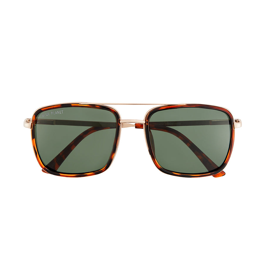 Holden Polarized Sunglasses - Brown Tortoise / Matte Gold
