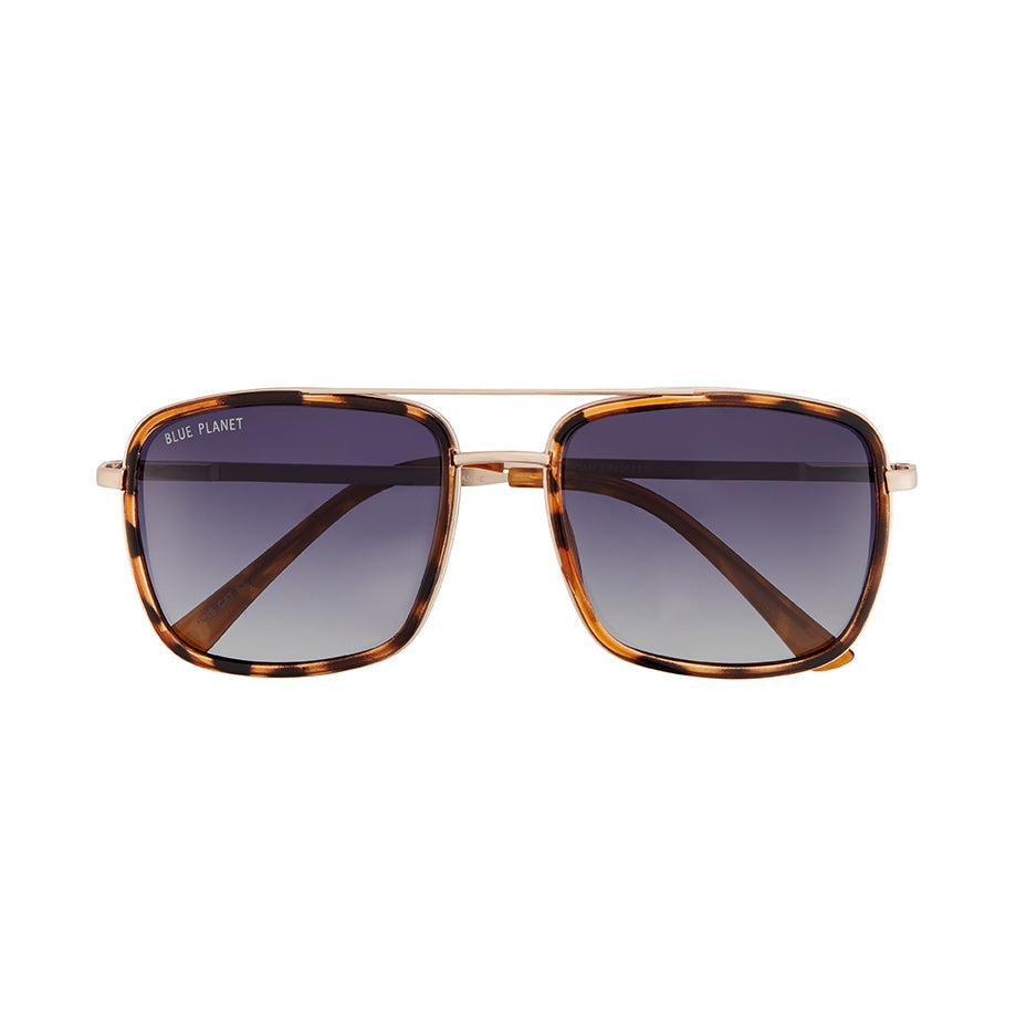 Holden Polarized Sunglasses - Honey Tortoise / Matte Gold