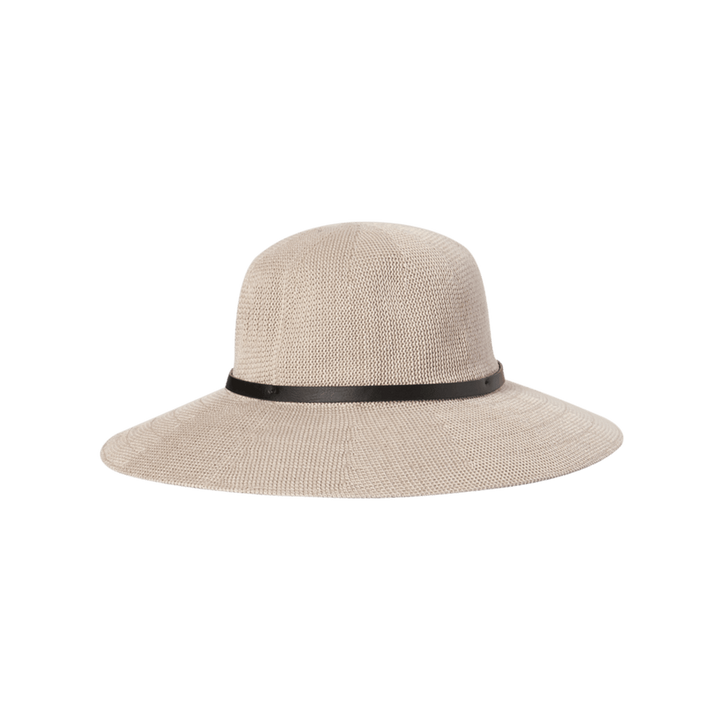 Wide Brimmed Hat - Leslie - Taupe