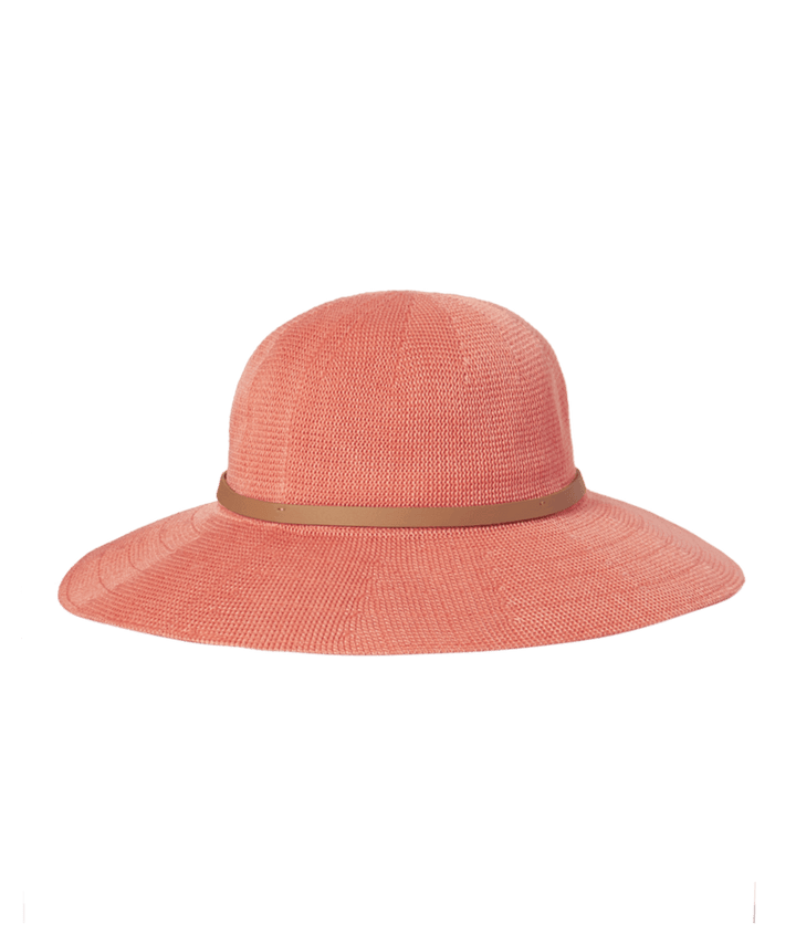 Wide Brimmed Hat - Leslie - Melon