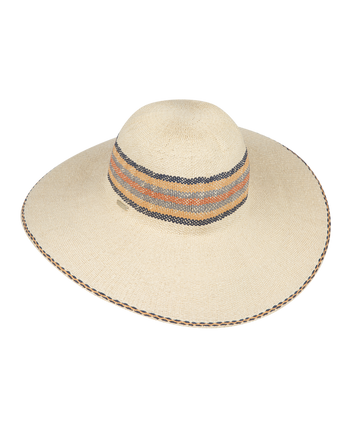 Wide Brimmed Hat - Moselle - Natural