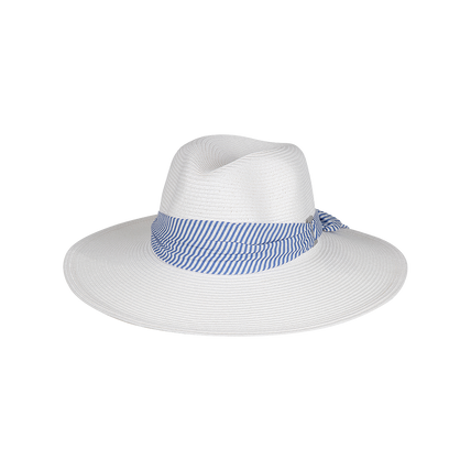 Wide Brimmed Hat - Kimberly - White